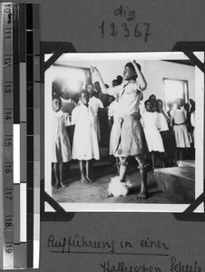 Performance in a school, South Africa East