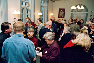 Jørgen Nørgaard Pedersen's farewell reception, September 2002