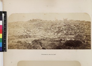 View of city of Antananarivo, Madagascar, ca. 1865-1885