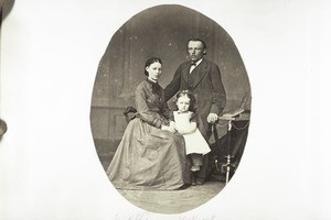 Prof. (?) Werner - Stuttgart - and his wife Elise, née Oeffinger, daughter Dora Beuk(?), Johannes (?) wife