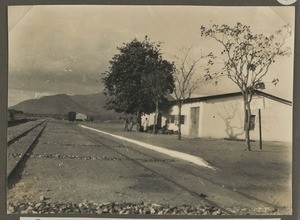 Railway station Mkomazi, Mkomazi, Tanzania, ca.1929-1940