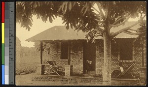 Quarantine house for leprosy patients, Congo, ca.1920-1940