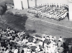 Open-air theatre in the youth club in Antananarivo, Madagascar