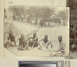 Headmen of mission villages, Malawi, ca.1888-1929