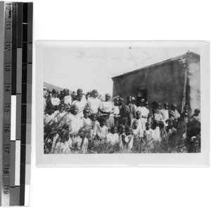 After church service in Xentu, South Africa East, 1929-11-12