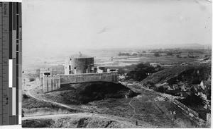 Fortified building in Hong Kong, China, ca.1920