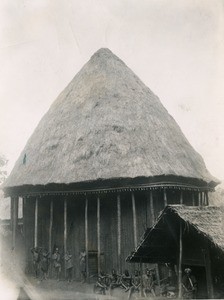 Grassfield hut, in Cameroon