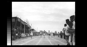 Track competition, Chengdu, Sichuan, China, 1937