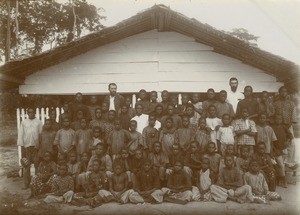 boys'school of Talagouga, in Gabon