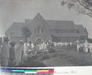 Church inauguration, Antsirabe, Madagascar, 1929
