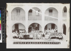 Opening of Girls' School, Swabue, China, 1924