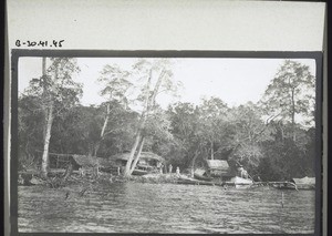 Erste Ansiedlung v. Chinesen an der Küste v. Nordborneo