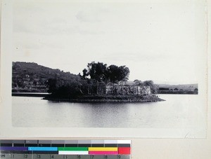 Island in the Anosy Lake, Antananarivo, Madagascar