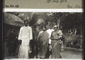 A christian family in Mundkur. They are tenants