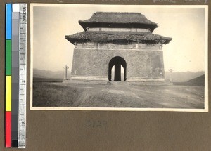 Pavilion at Ming tombs, China, ca.1931-1934