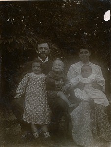 Maroger's family, in Madagascar