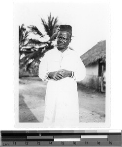 A Muslim from Tabora, East Africa