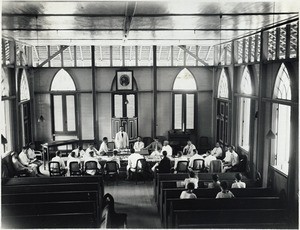 Conference 1935 in the church of Bandjermasin