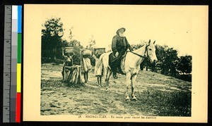 En route to the districts, Madagascar, ca.1920-1940