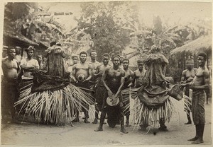 Cameroon negroes at the losango fetish games