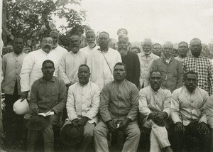 Nata of Mare island with missionary Edouard Benignus