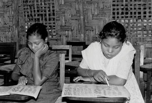 Teaching of Future kids in Bangladesh, 1990