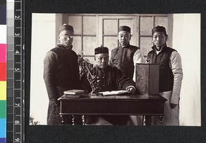 Medical School graduates, Wuhan, China, February, 1908