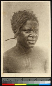 Portrait of a woman, Congo, ca.1920-1940