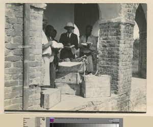 Christian bibles in the Lomwe language, Mihecani, Mozambique, ca.1930