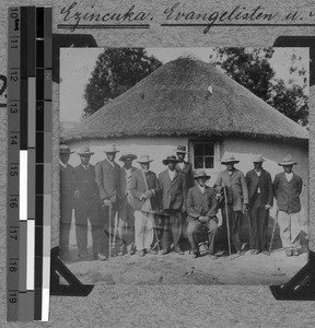 Evangelists and men of a parish in Ezincuka, South Africa East