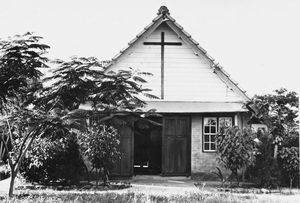 Taiwan Lutheran Church/TLC. The Christ Church at Ping-tung-Lu, Fengshan - the temporary chapel