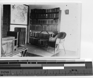 The library at Dongan, China, 1933