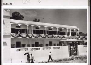 Am Vormittag der Eröffnungsfeier des Theol. Seminary Lok Yuk, Saikung, am 17. Okt. 1955