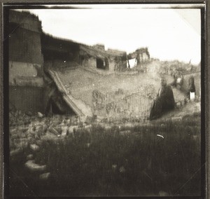 Bomb damage in Laolung in December 1938