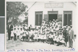 Youth from the Central Church of Christ in Barbados, Bridgetown, Barbados, 1960