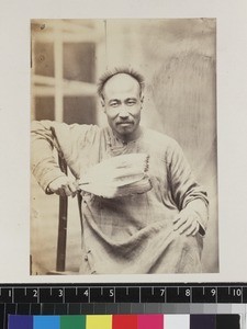 Portrait of Chinese teacher, Beijing, China, ca. 1861-1864