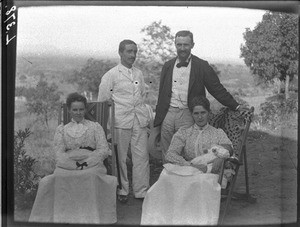 Group of Swiss missionaries, Shilouvane, South Africa, ca. 1901-1907