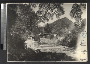 Mountain village, Ing Tai, Fujian, China, 1911