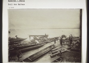 Cameroon, Duala: part of the harbour