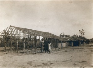 Hut of the catechict Boulou in Douala, Cameroon