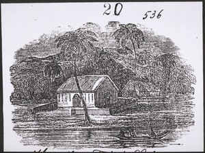 Chapel on Tahiti, South Seas