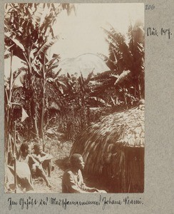 In the homestead of the Machame man Johana Nsami, Tanzania