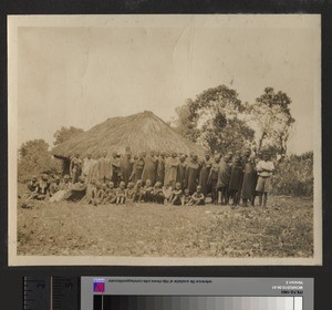 Pupils at Munga's School, Kenya, September 1926