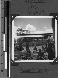 Market in Arusha, Tanzania, 1938-1939