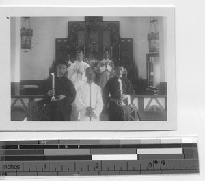 Ordination of Fr. Simon Lei at Jiangmen, China, 1934