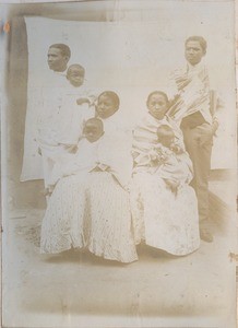 Malagasy family, in Madagascar