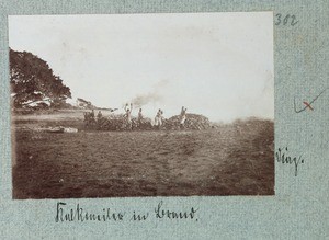 Lime kiln burning, Tanzania