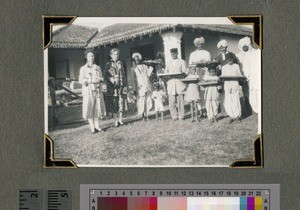 Christmas Day, Bhandara, India, ca.1937