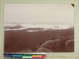 View from the Midongy mountains, Madagascar, 1901