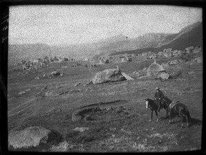 Chief Lerotodi's village, Morija, Lesotho, ca. 1901-1907